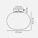 Buy Flush Mount Lights Australia Alton Flush Mount Light Black / Smoked Glass - 2010506047