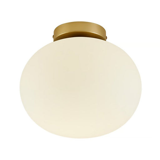 Buy Flush Mount Lights Australia Alton Flush Mount Light Brass / Opal White Glass - 2010506001