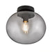 Buy Flush Mount Lights Australia Alton Flush Mount Light Black / Smoked Glass - 2010506047