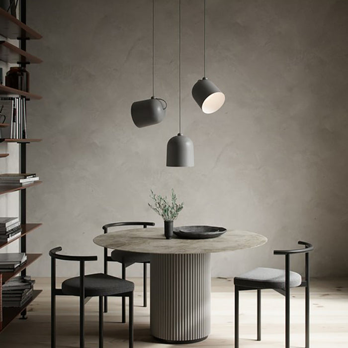 Buy Pendant Lights Australia Angle Pendant Light Grey Metal - 2020673011