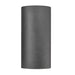 Buy Up / Down Wall Lights Australia Canto Up & Down Wall 2 Lights Black Aluminium - 49721003