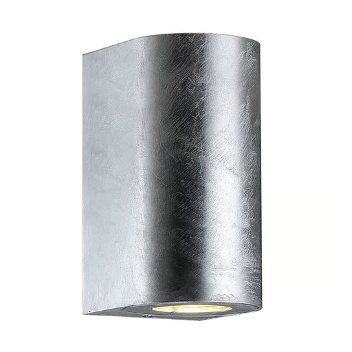 Buy Up / Down Wall Lights Australia Canto Up & Down Wall 2 Lights Galvanized - 49721031