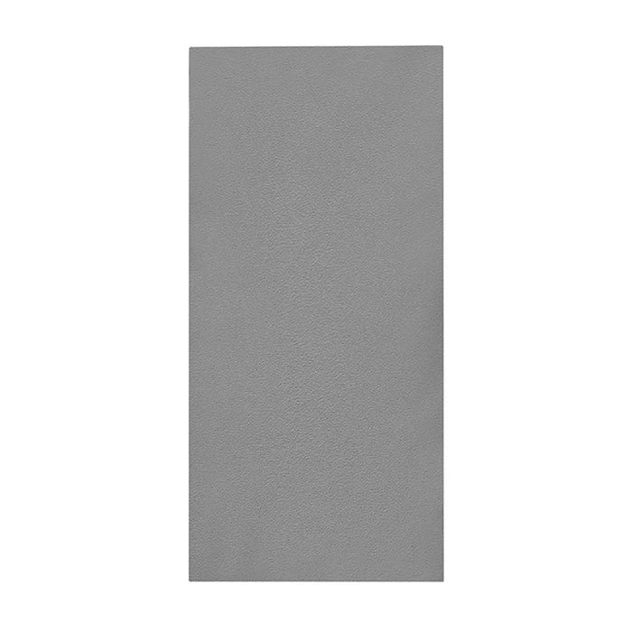 Buy Up / Down Wall Lights Australia Canto Square Up & Down Wall 2 Lights Grey Aluminium - 49731010
