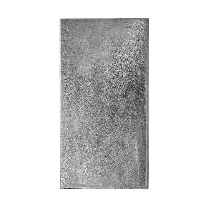 Buy Up / Down Wall Lights Australia Canto Square Up & Down Wall 2 Lights Galvanized - 49731031