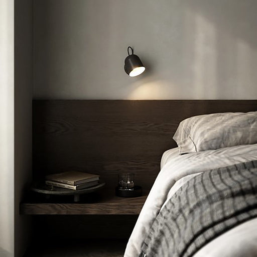 Buy Bedside Reading Lights Australia Angle Bedside Reading Light Black Metal - 2120601003
