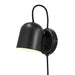 Buy Bedside Reading Lights Australia Angle Bedside Reading Light Black Metal - 2120601003