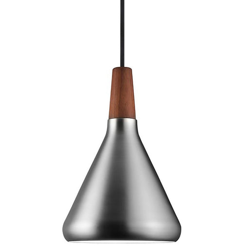 Buy Pendant Lights Australia Nori Pendant Light W180mm Brushed Steel Metal - 2120803032