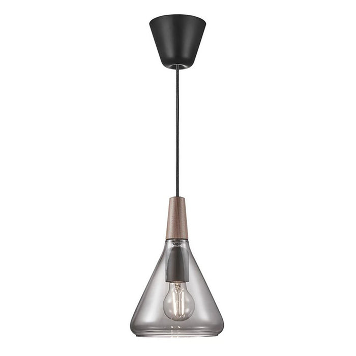 Buy Pendant Lights Australia Nori Pendant Light W180mm Smoked Glass - 2120843047