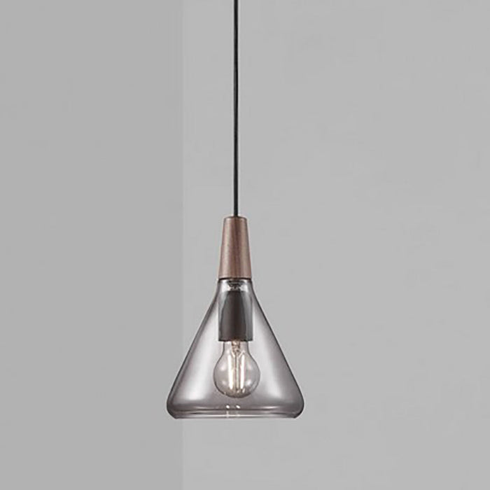 Buy Pendant Lights Australia Nori Pendant Light W180mm Smoked Glass - 2120843047