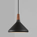 Buy Pendant Lights Australia Nori Pendant Light W270mm Black Metal - 2120813003