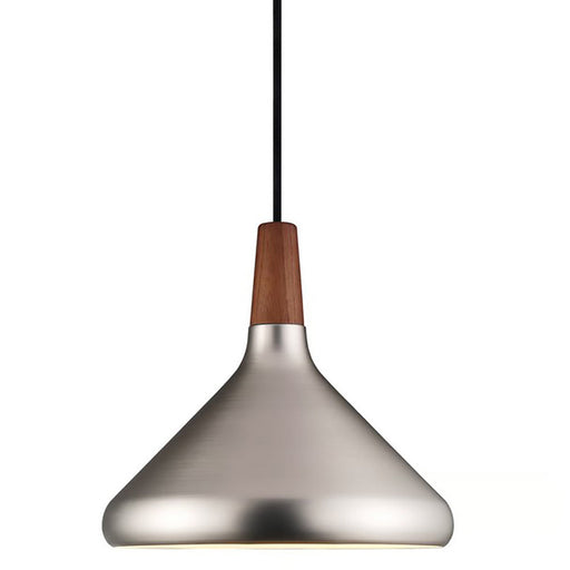 Buy Pendant Lights Australia Nori Pendant Light W270mm Brushed Steel Metal - 2120813032