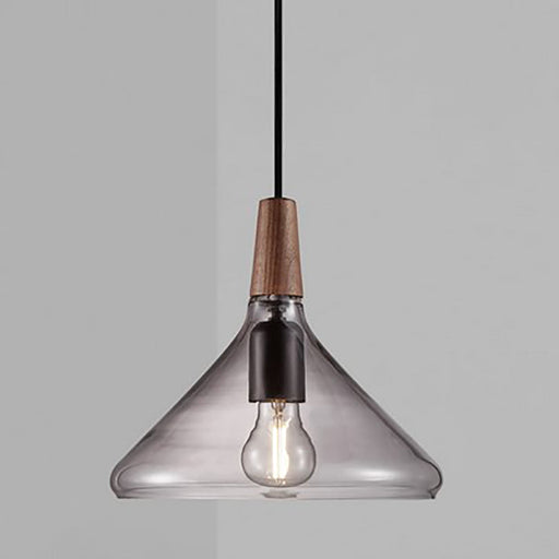 Buy Pendant Lights Australia Nori Pendant Light W270mm Smoked Glass - 2120853047