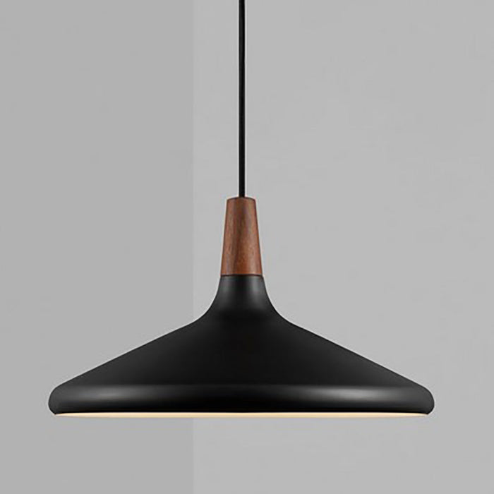 Buy Pendant Lights Australia Nori Pendant Light W390mm Black Metal - 2120823003