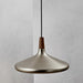 Buy Pendant Lights Australia Nori Pendant Light W390mm Brushed Steel Metal - 2120823032