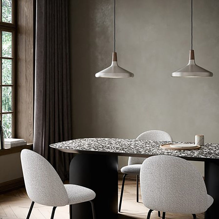 Buy Pendant Lights Australia Nori Pendant Light W390mm Brushed Steel Metal - 2120823032