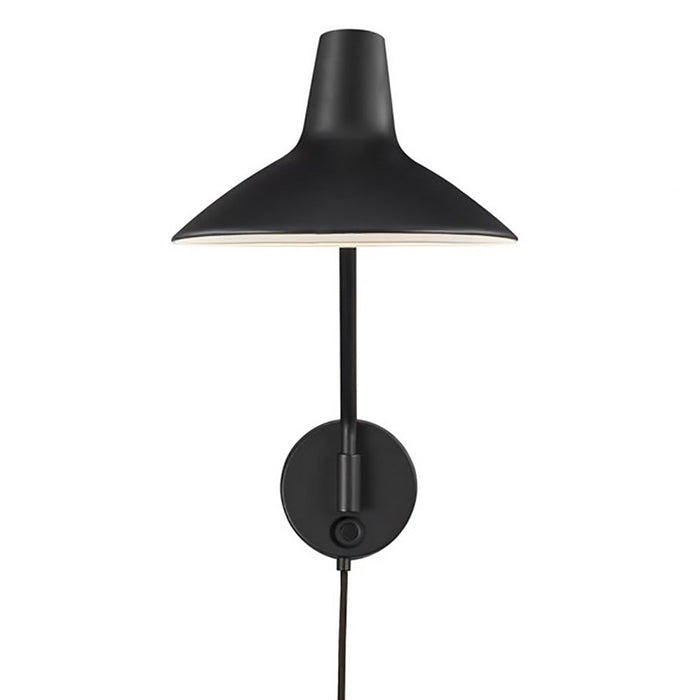 Buy Bedside Reading Lights Australia Darci Bedside Reading Light Black Metal - 2120551003