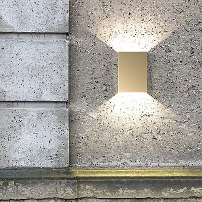 Buy Up / Down Wall Lights Australia Fold Up & Down Wall 2 Lights W148mm Brass 3000K - 2019051035