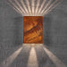 Buy Up / Down Wall Lights Australia Fold Up & Down Wall 2 Lights W148mm Corten 3000K - 2019051038