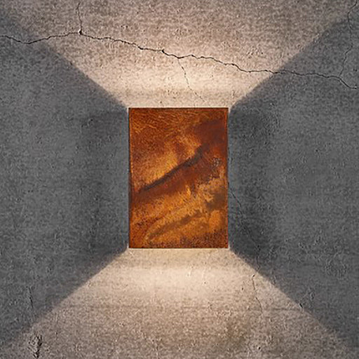 Buy Up / Down Wall Lights Australia Fold Up & Down Wall 2 Lights W148mm Corten 3000K - 2019051038