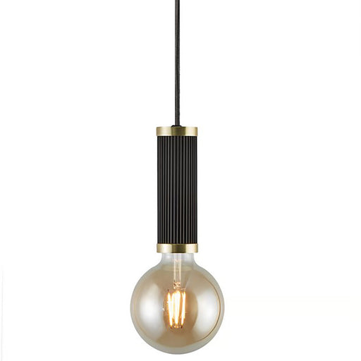 Buy Mini Pendants Australia Galloway Mini Pendant Black / Brass Metal - 2011053003