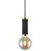 Buy Mini Pendants Australia Galloway Mini Pendant Black / Brass Metal - 2011053003