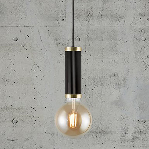 Buy Mini Pendants Australia Galloway Mini Pendant Black / Brass Metal - 2011053003
