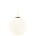 Buy Pendant Lights Australia Grant Pendant Light W350mm Brass Metal - 2010573035