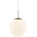 Buy Pendant Lights Australia Grant Pendant Light W350mm Brass Metal - 2010573035