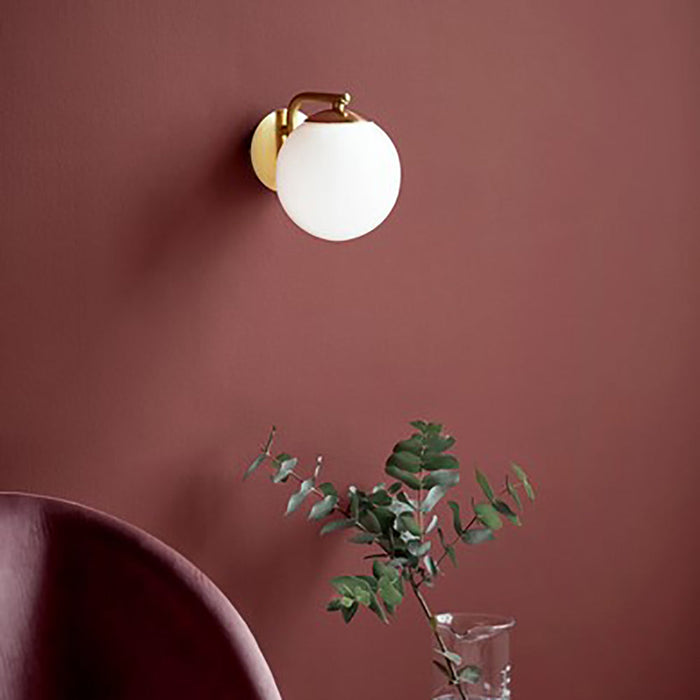 Buy Wall Sconce Australia Grant Wall Sconce Brass Metal - 47091025