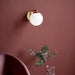 Buy Wall Sconce Australia Grant Wall Sconce Brass Metal - 47091025