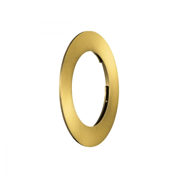 Buy Downlight Frames Australia Trim Flat Satin Brass for Roystar Downlights - 202629