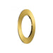 Buy Downlight Frames Australia Trim Flat Satin Brass for Roystar Downlights - 202629