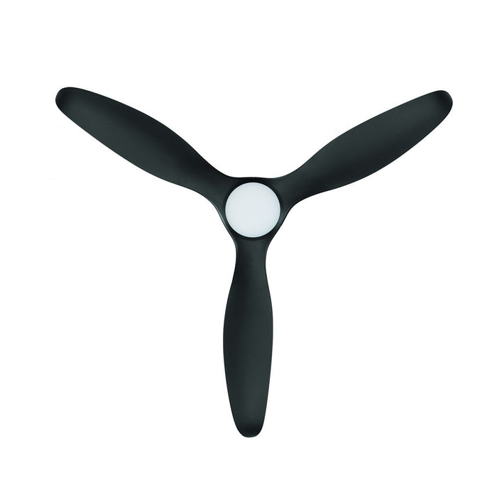 Buy DC Ceiling Fans With Light Australia Noosa 60" DC Fan ABS Light Matt Black - 202972