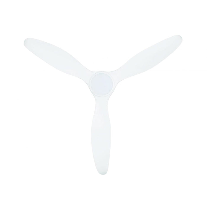 Buy DC Ceiling Fans With Light Australia Noosa 60" DC Fan ABS Light Matt White - 202973