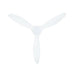 Buy DC Ceiling Fans With Light Australia Noosa 60" DC Fan ABS Light Matt White - 202973