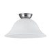 Buy DIY Batten Fix Lights Australia Murcia DIY Batten Fix Light Satin Nickel & White 300mm - 203336