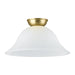 Buy DIY Batten Fix Lights Australia Murcia DIY Batten Fix Light Brass Matt & White 300mm - 203338