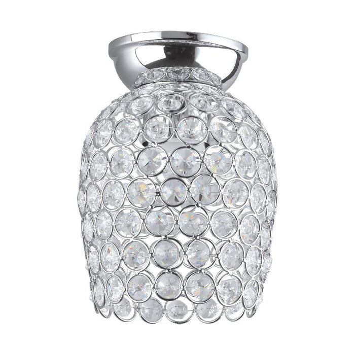 Buy DIY Batten Fix Lights Australia Bonares DIY Batten Fix Light Chrome & Crystal 130mm - 203358