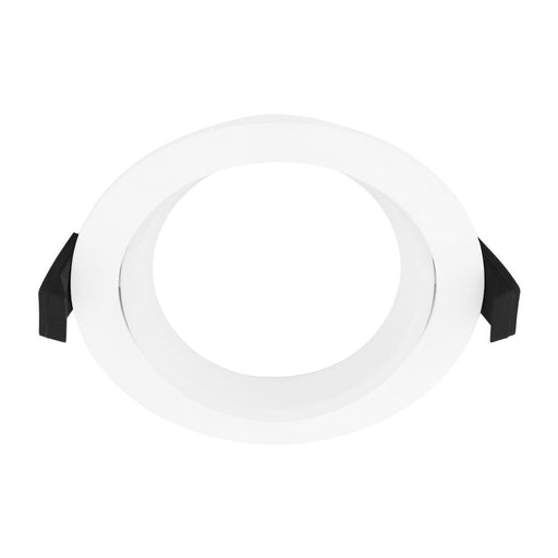 Buy Downlight Frames Australia Gimbal Trim Recessed Matt White Roystar - 203377