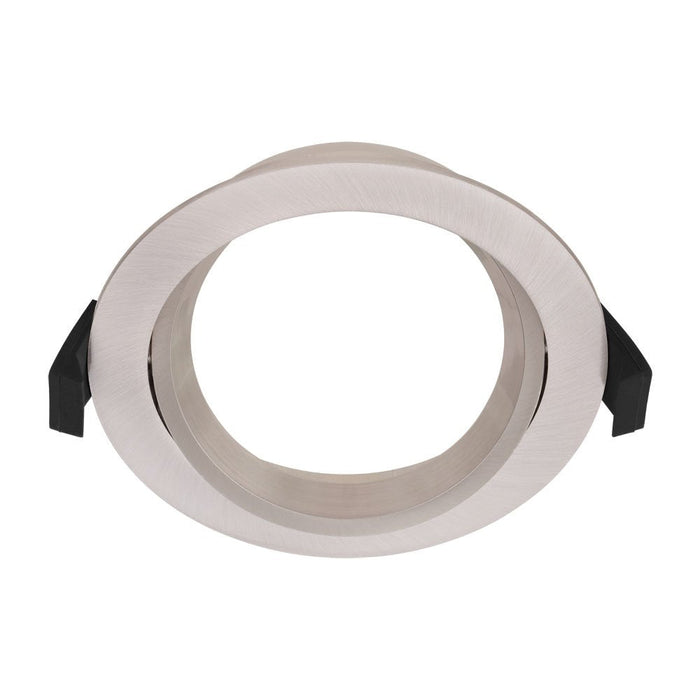Buy Downlight Frames Australia Gimbal Trim Recessed Brushed Chrome Roystar - 203381