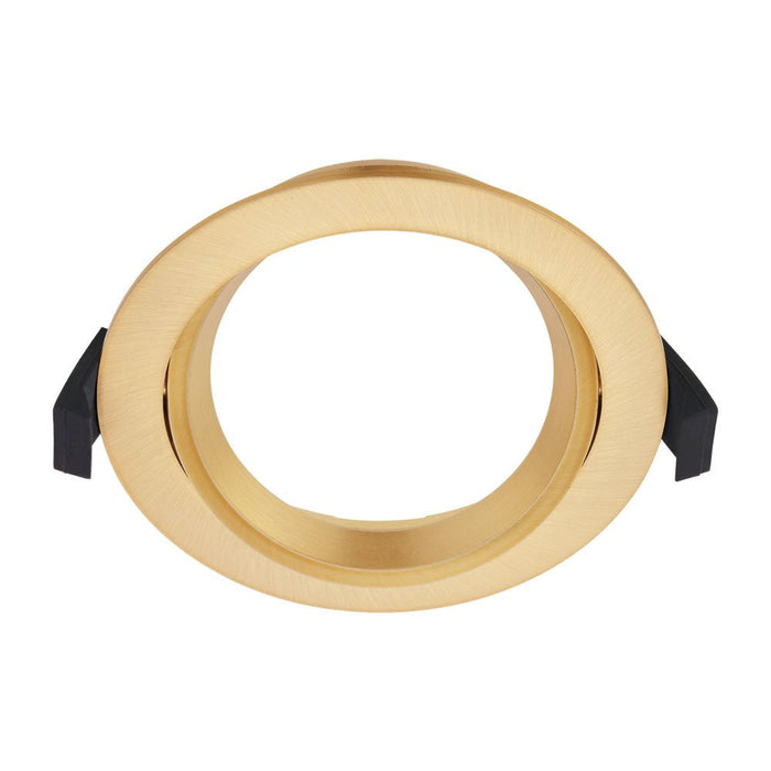 Buy Downlight Frames Australia Gimbal Trim Recessed Brushed Brass Roystar - 203382
