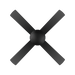 Buy AC Ceiling Fans Australia Bondi 48" Black AC ABS Ceiling Fan - 203621