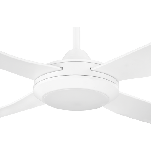 Buy AC Ceiling Fans Australia Bondi 48" LED 20W AC ABS Ceiling Fan White - 203622