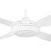 Buy AC Ceiling Fans Australia Bondi 48" LED 20W AC ABS Ceiling Fan White - 203622