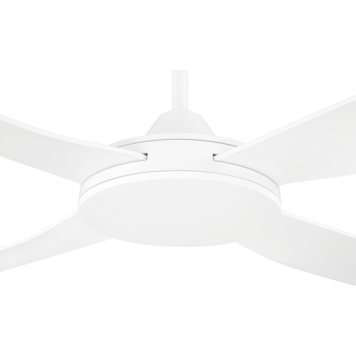 Buy AC Ceiling Fans Australia Bondi 52" AC ABS Ceiling Fan White - 203624