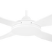 Buy AC Ceiling Fans Australia Bondi 52" AC ABS Ceiling Fan White - 203624