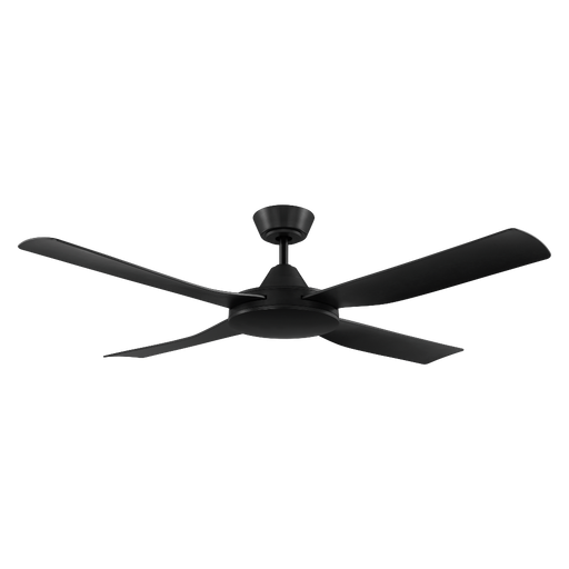 Buy AC Ceiling Fans Australia Bondi 52" AC ABS Ceiling Fan Black - 203625