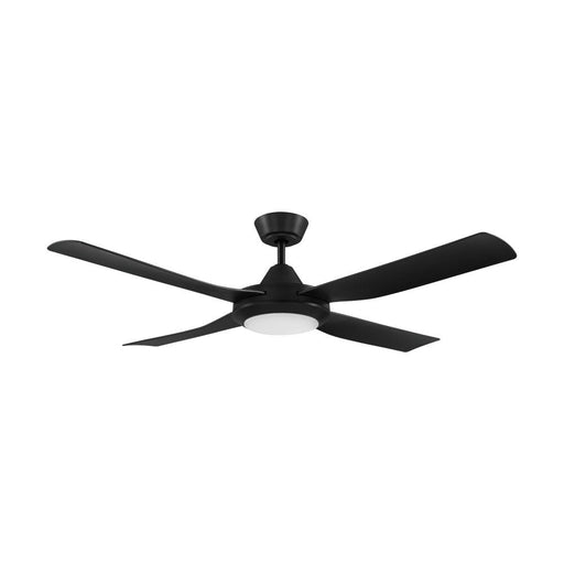 Buy AC Ceiling Fans Australia Bondi 52" LED 20W AC ABS Ceiling Fan Black - 203627
