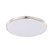Buy LED Oyster Lights Australia Ollie Oyster Light Satin Nickel & White 300mm - 203698