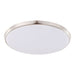 Buy LED Oyster Lights Australia Ollie Oyster Light Satin Nickel & White 400mm - 203699